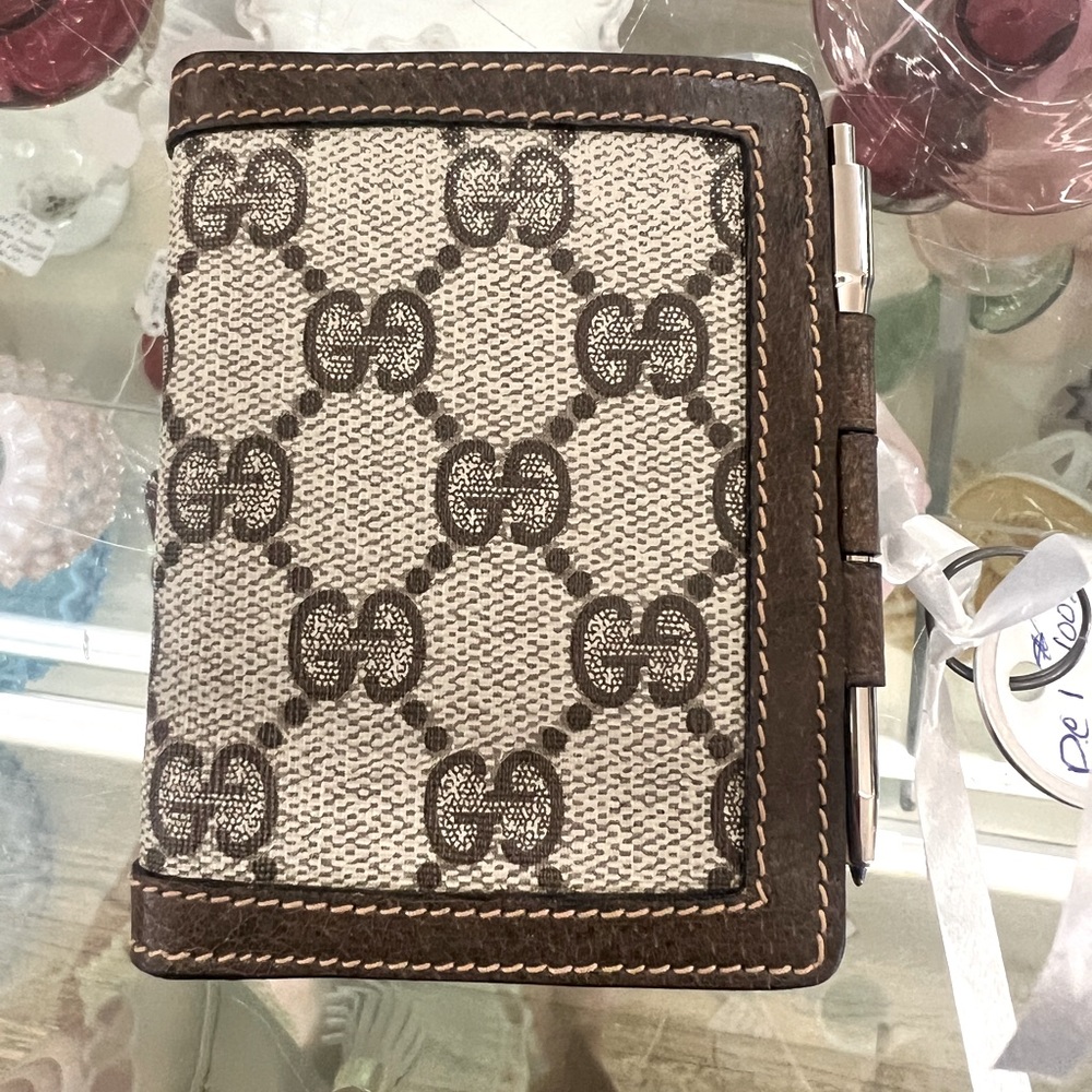 Vintage Gucci mini agenda/wallet
